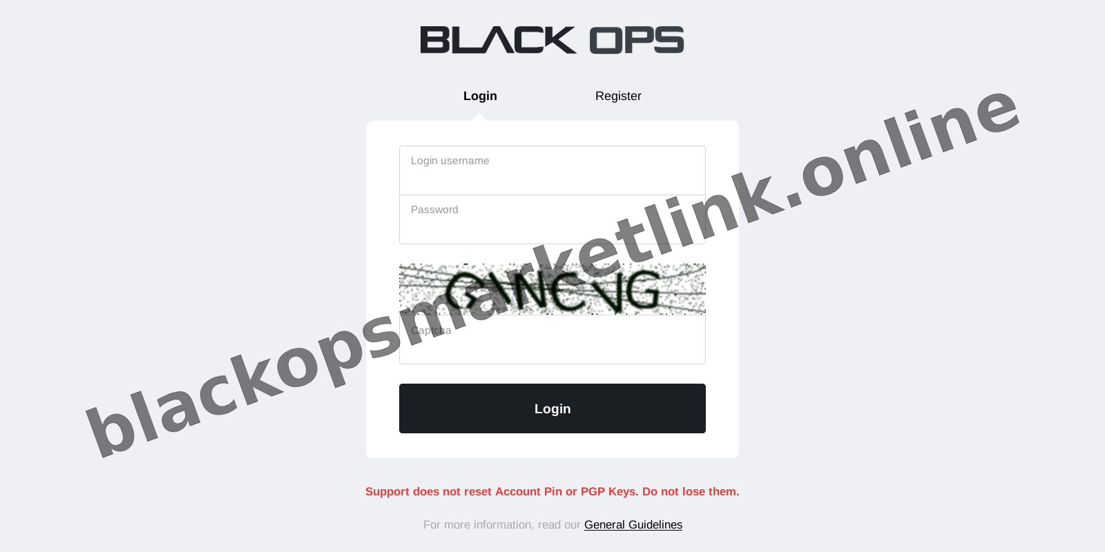User Login Interface
